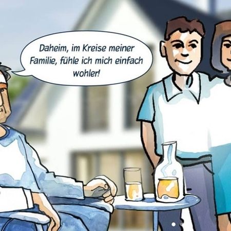 Übersicht der Therapiearten im häuslichen Umfeld mit dem Kooperationspartner n:aip in Fürth